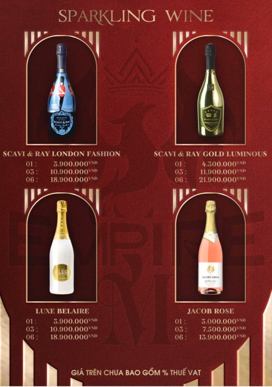 SPARKLING WINE