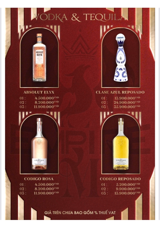 VODKA & TEQUILA