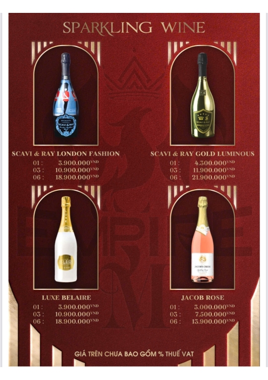 SPARKLING WINE