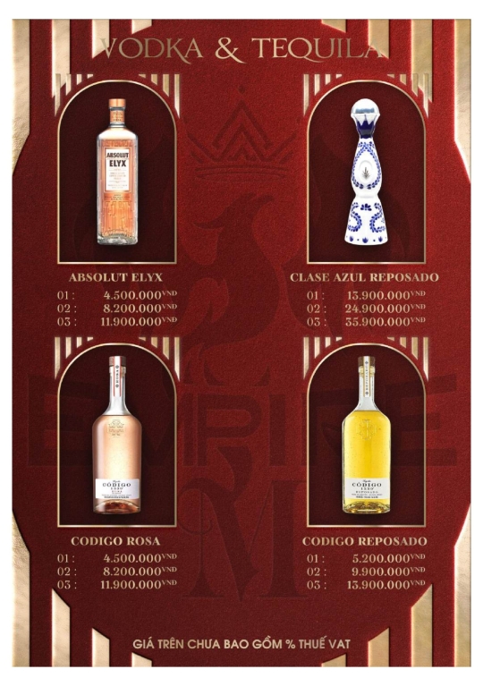 VODKA & TEQUILA
